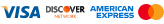 Visa, Discover, American Express